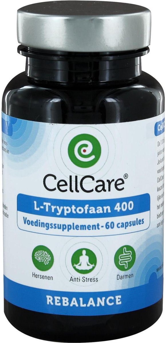 Cellcare L-tryptofaan 400 60 Vegetarische Capsule