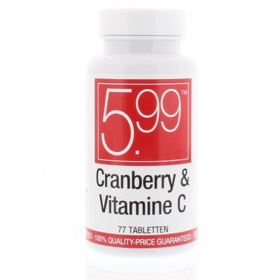 5.99 Cranberry & Vitamine C 77 Tabletten