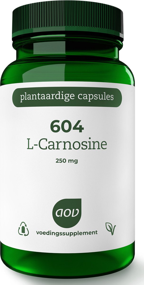 Aov 604 L-Carnosine 60 Vegetarische Capsule