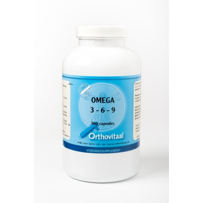 Orthovitaal Omega visolie 3 6 9 360 Capsules