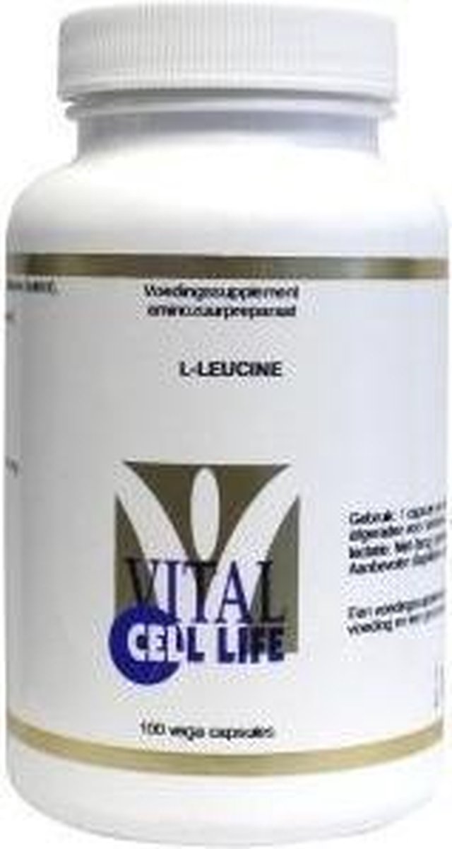 Vital Cell Life L-Leucine 400 mg 100 Overig