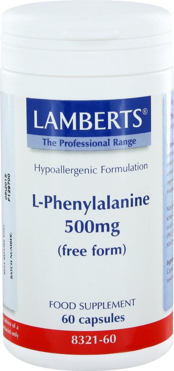 Lamberts L-Phenylalanine 500 mg 60 Overig