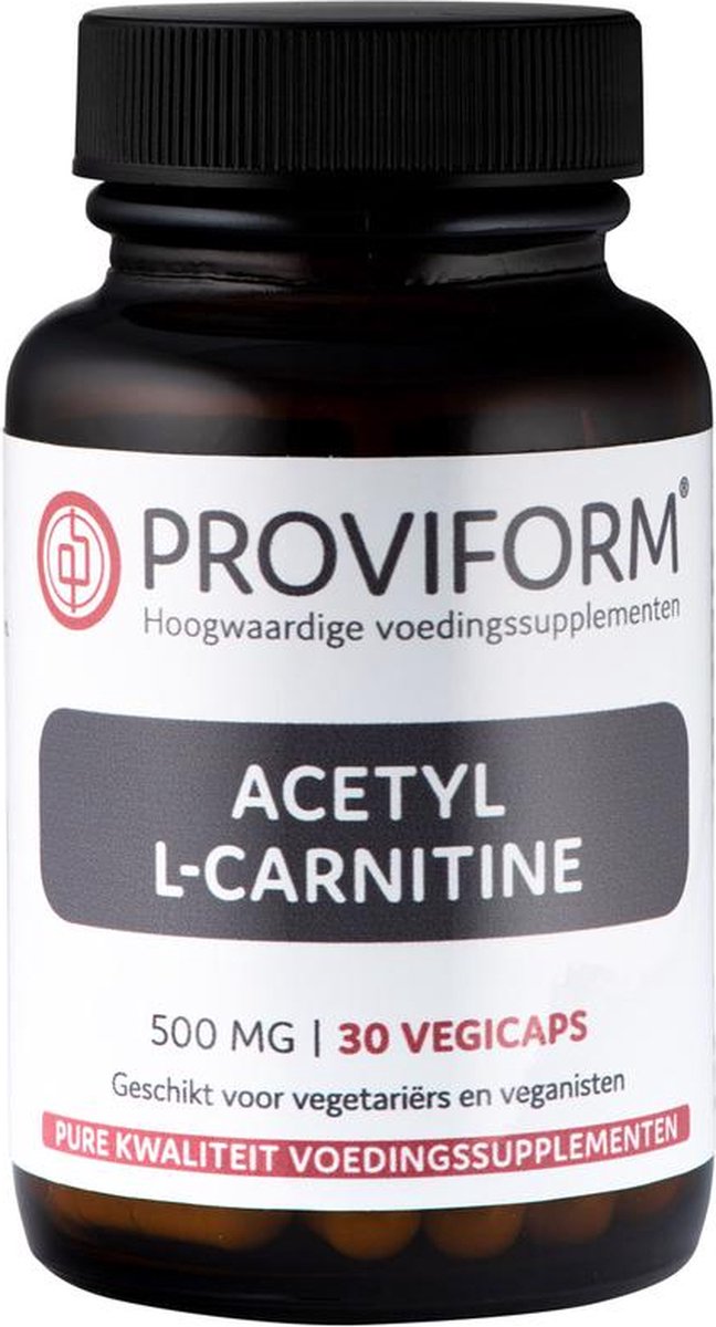 Proviform Acetyl L-carnitine 500 mg 30 Vegetarische Capsule