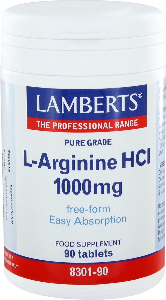 Lamberts L-Arginine 1000 mg 90 Tabletten