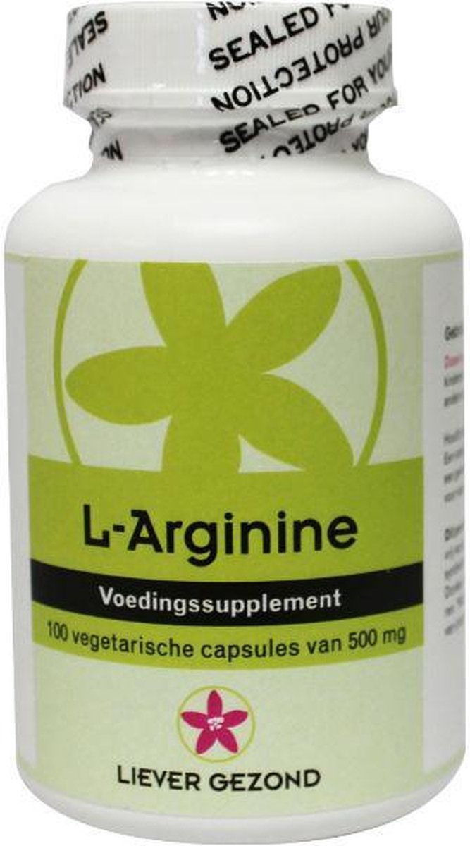 Liever Gezond L-Arginine 500 mg 100 Overig