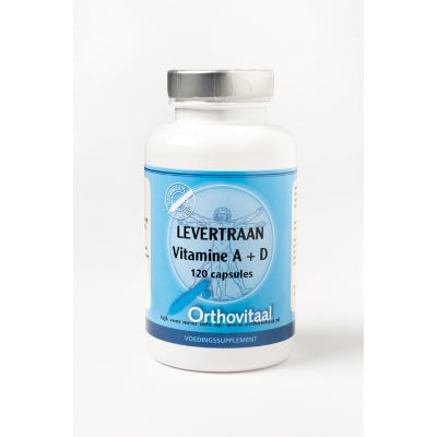 Orthovitaal Levertraan A & D 120 Capsules