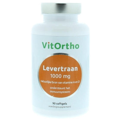 Vitortho Levertraan 1000 mg 90 Softgel
