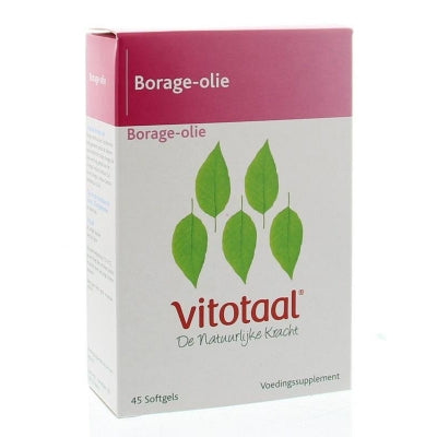 Vitotaal Borage olie 63 gram 45 Capsules