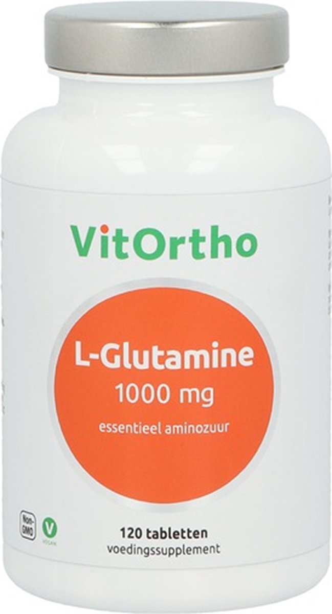 Vitortho L-Glutamine 1000 mg 120 Tabletten