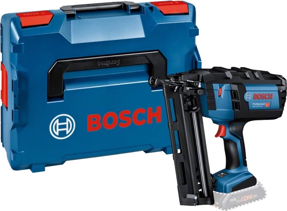 Bosch GNH 18V-64 M Professional | Accu Tacker | 18V | excl. accu en lader | In L-Boxx