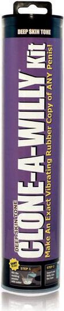 Clone A Willy Vibrator (Deep Skin Tone) - Bruin