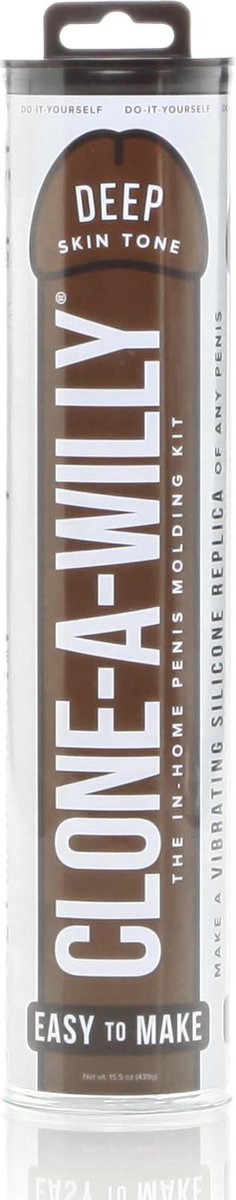 Clone A Willy Vibrator (Deep Skin Tone) - Bruin