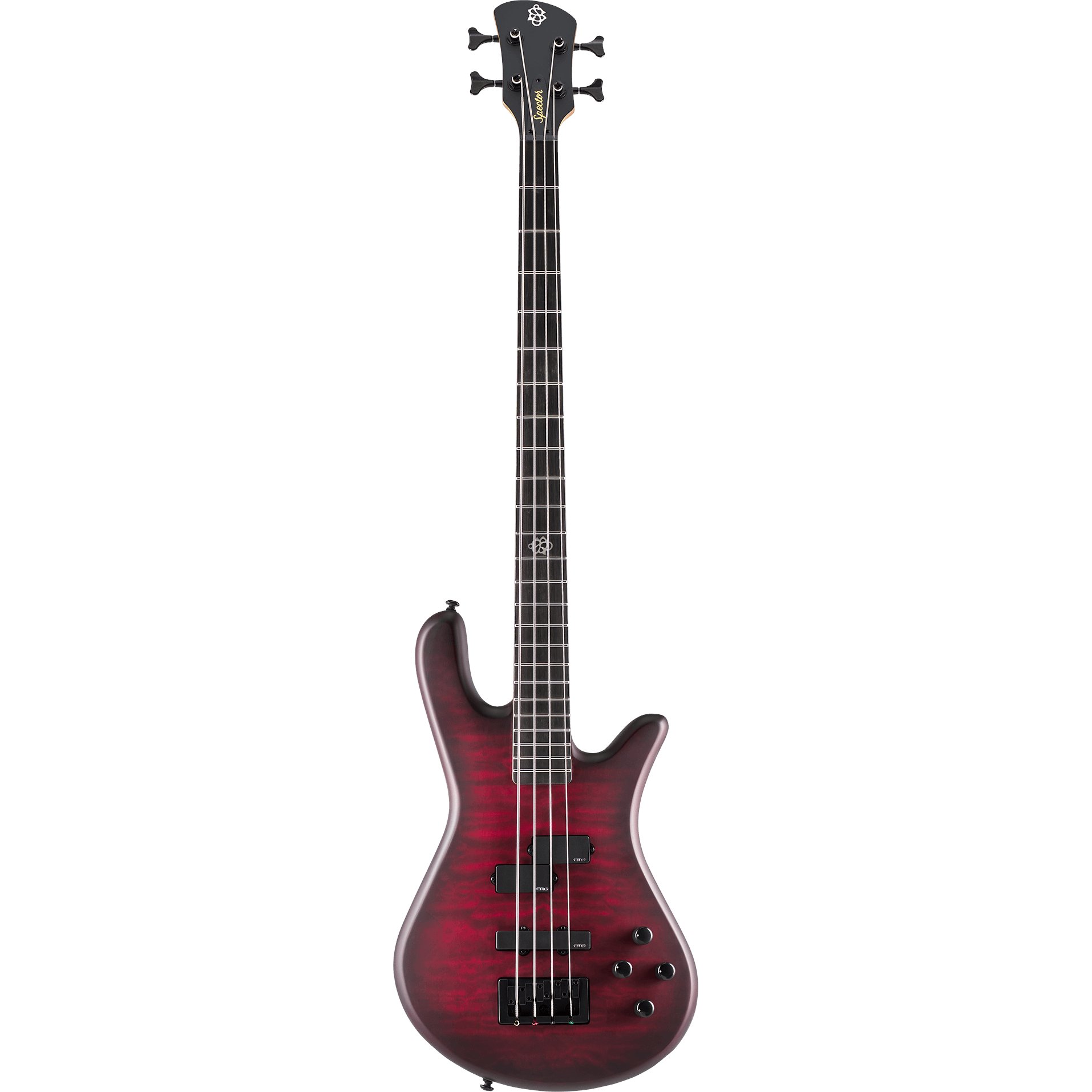 Spector NS Pulse II 4 Black Cherry Matte elektrische basgitaar