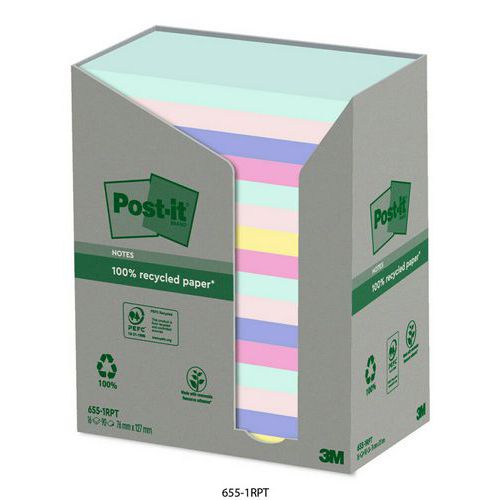 Post-It Memo gerecycled - Nature