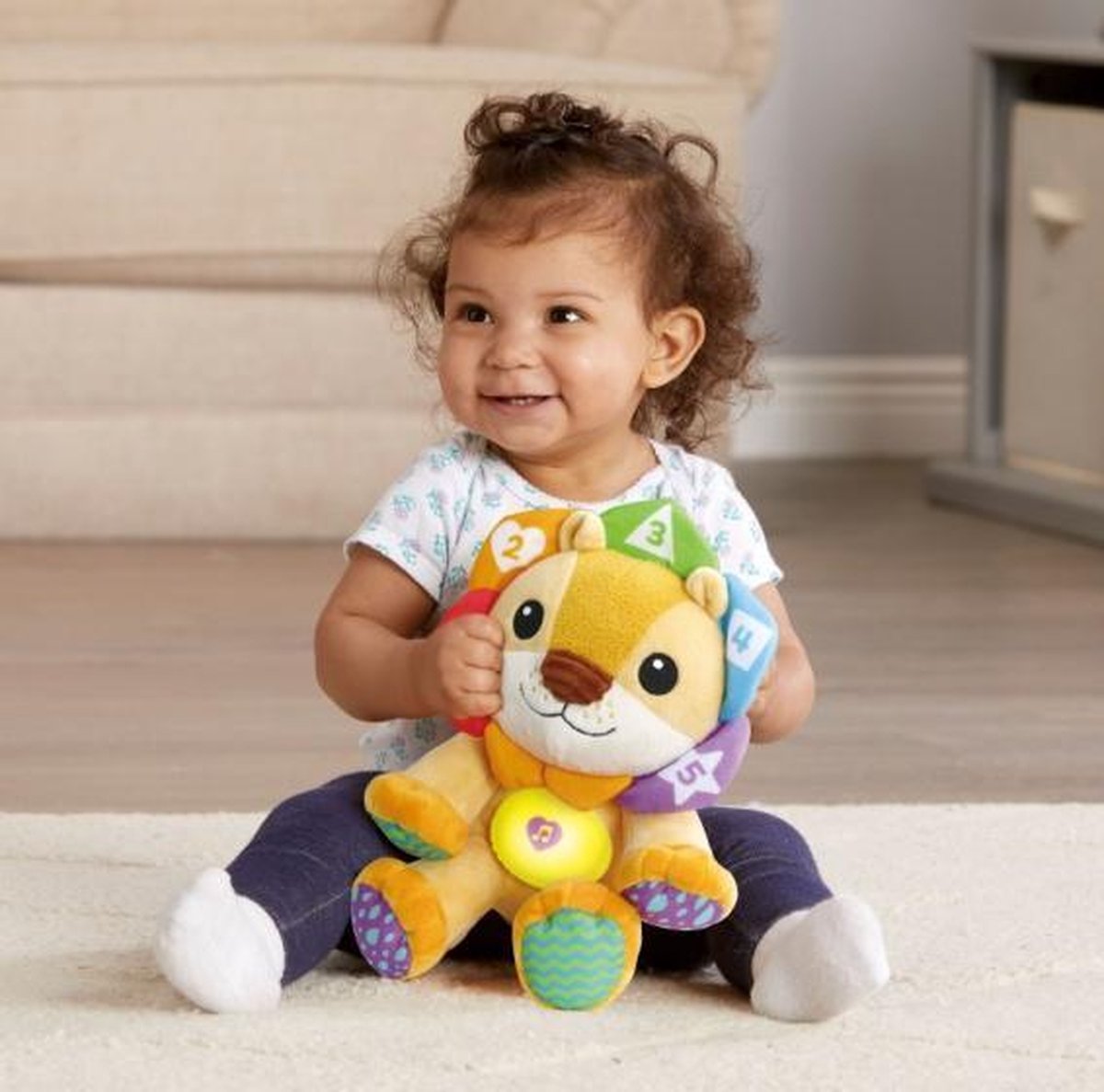 Vtech Leeuwenknuffel 25 Cm (Nl) - Oranje