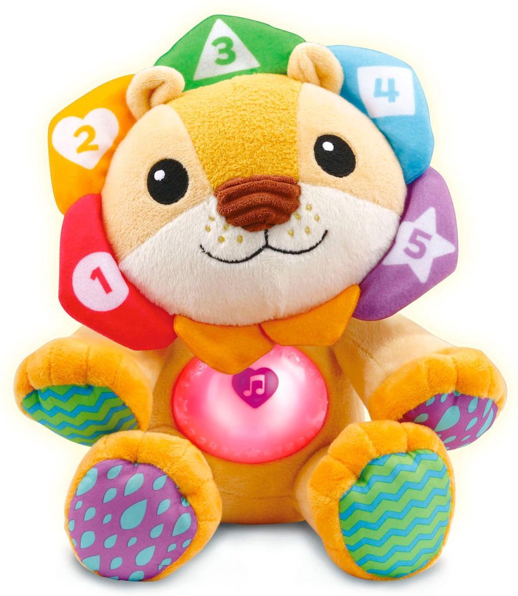 Vtech Leeuwenknuffel 25 Cm (Nl) - Oranje
