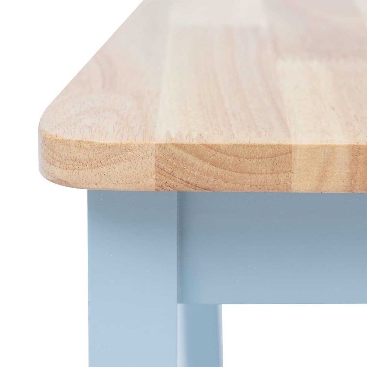 Vidaxl Eetkamerstoelen 6 St Massief Rubberwood Lichthoutkleurig - Grijs