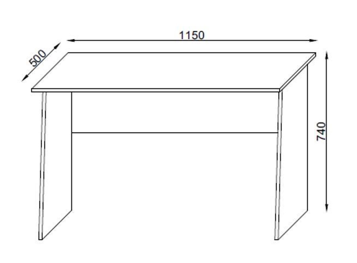 Masola Maxi Bureau. - Wit