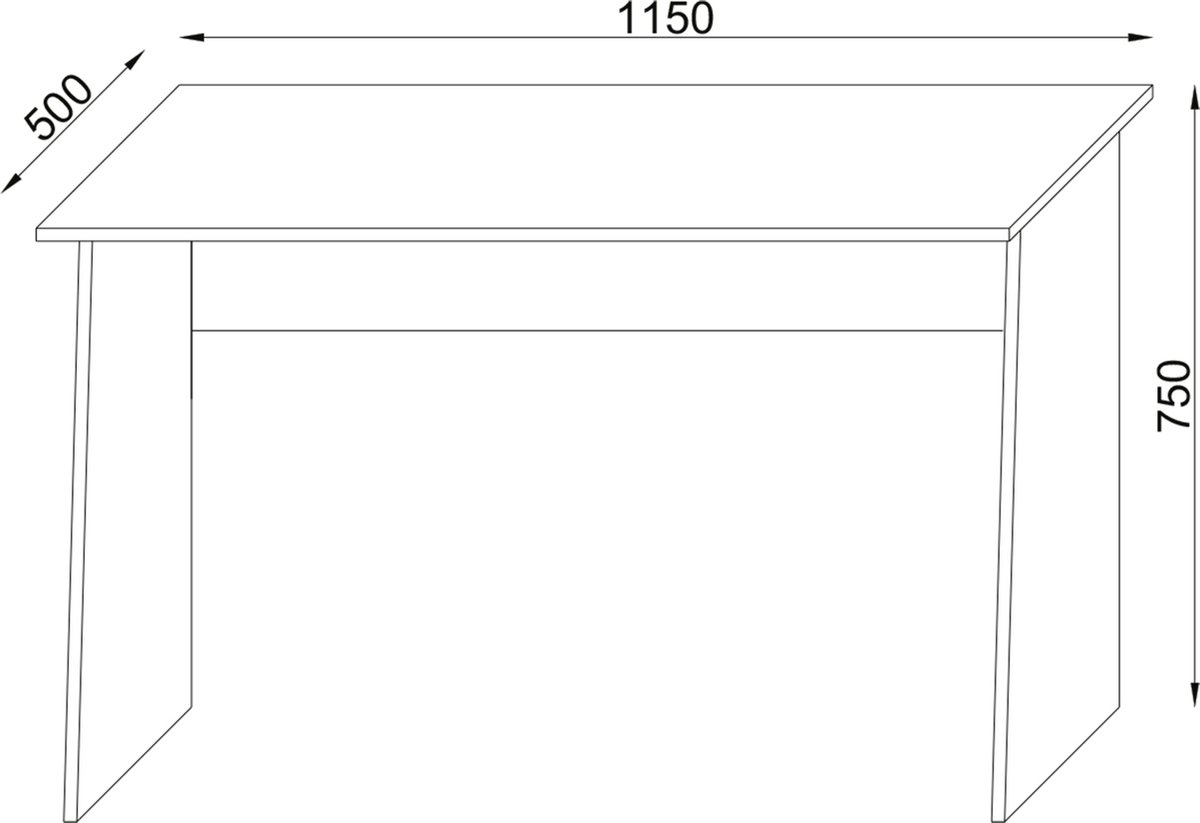 Masola Maxi Bureau. - Wit