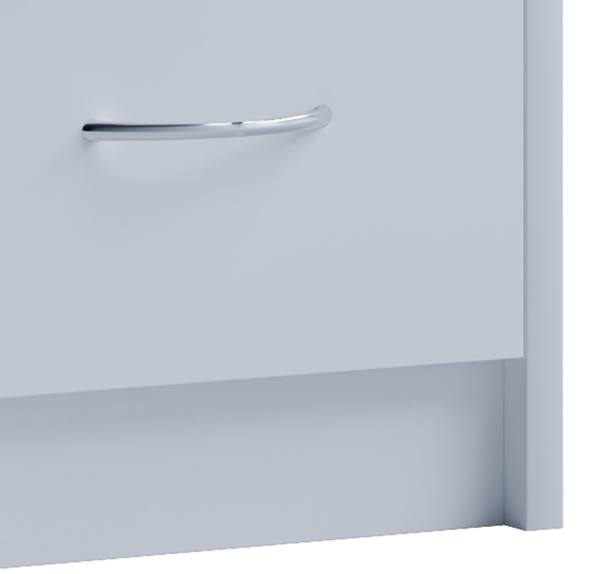 Boxal Mini Nachtkastje 2 Lades. - Wit