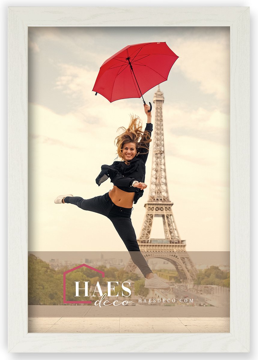 HAES deco - Houten Fotolijst Paris 30x45 - Sp001323 - Wit