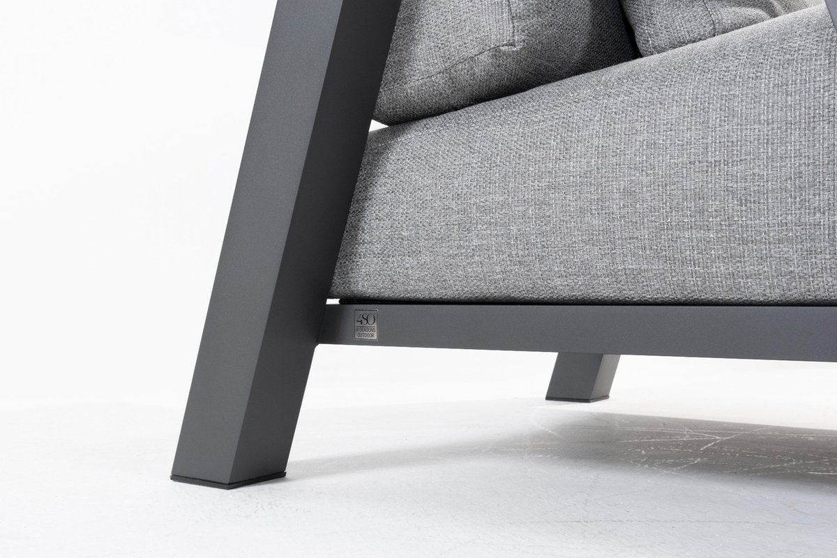 4 Seasons Outdoor 4 Seasons Iconic Loungestoel (1 St.) - Grijs