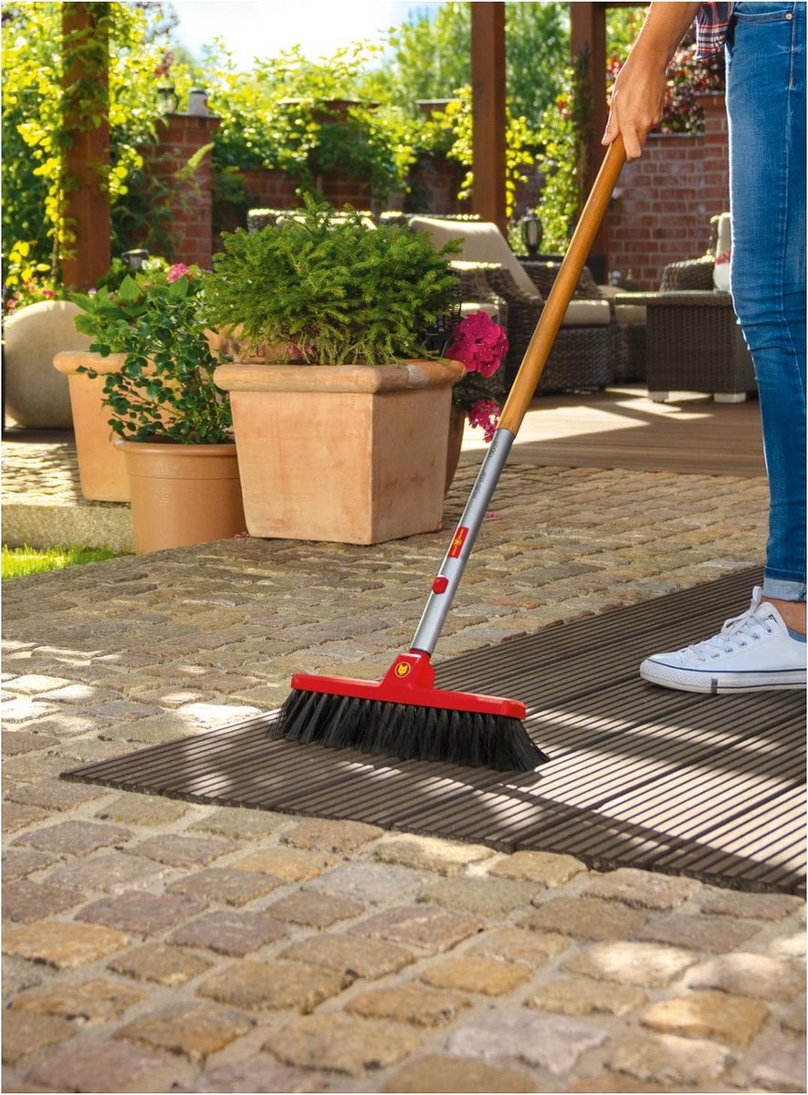 WOLF-Garten Huisbezem Hb 350 M 35cm - Rood