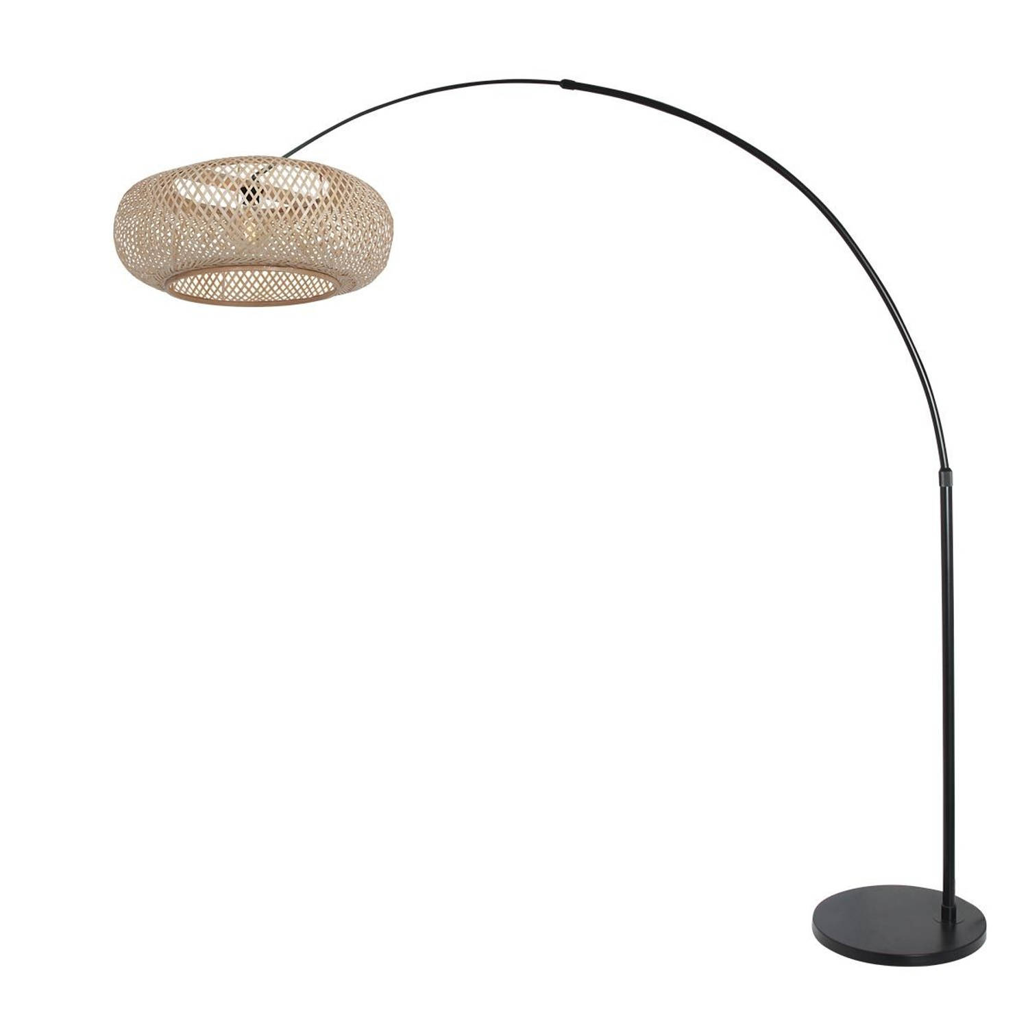 Steinhauer Vloerlamp Sparkled Light Bamboe - Beige