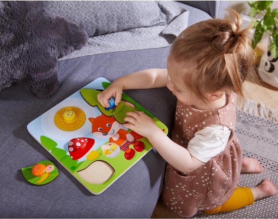 HABA Legpuzzel Vos Junior 25 X 25 Cm Hout 4 Stukjes