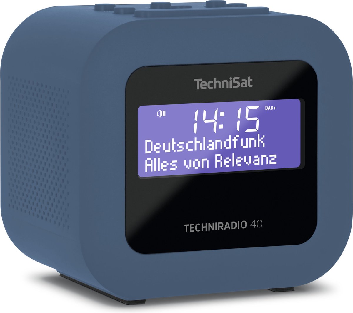 TechniSat Techniradio 40 - Dab+ Wekkerradio -/grijs - Blauw