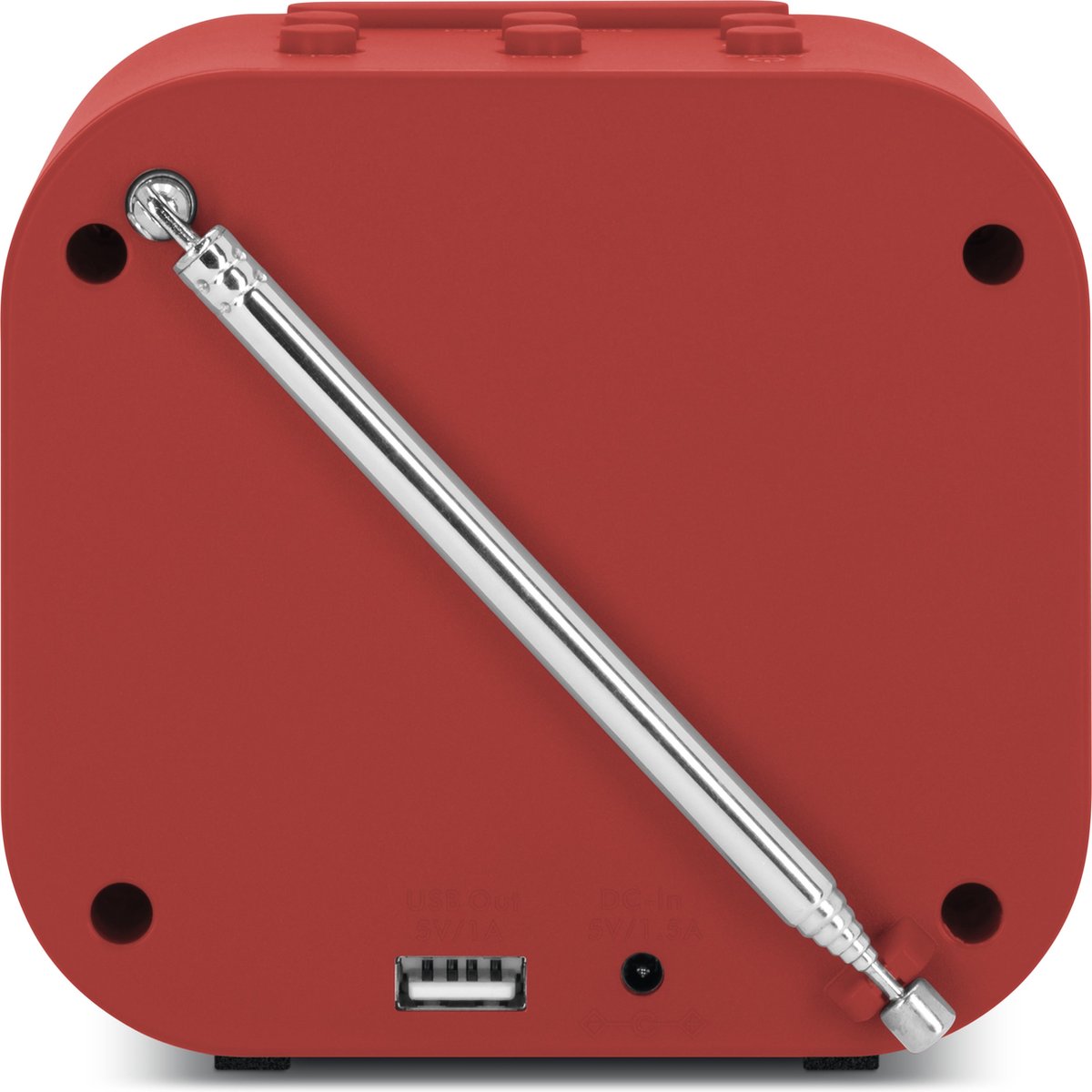 TechniSat Techniradio 40 - Dab+ Wekkerradio - - Rood
