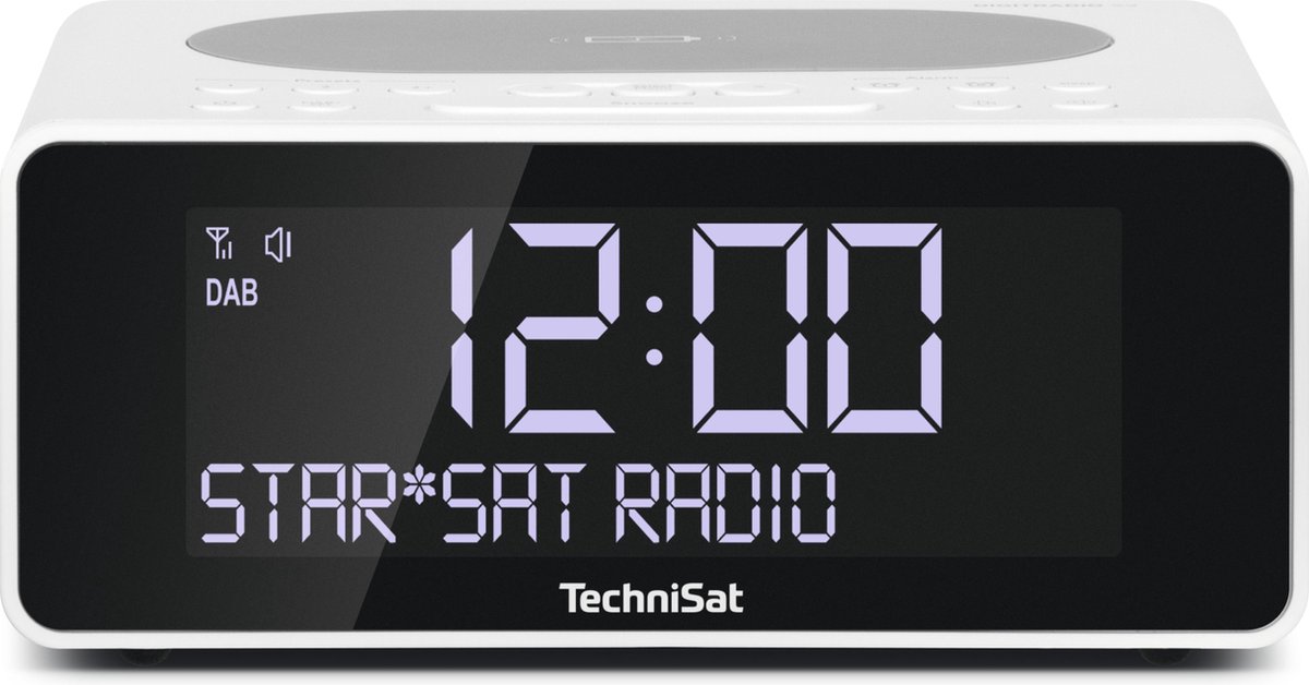 TechniSat Digitradio 52 - Dab+ Wekkerradio - - Wit