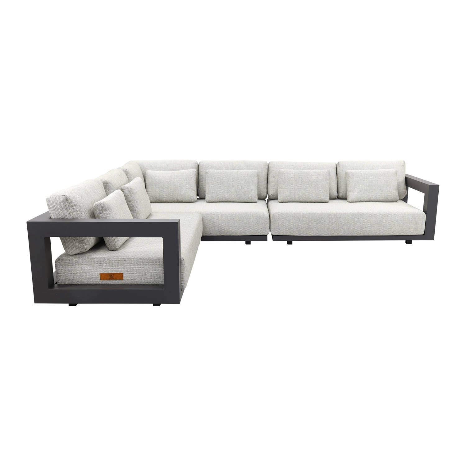 4 Seasons Outdoor 4 Seasons Metropolitan Loungeset 5-delig - Links - Grijs