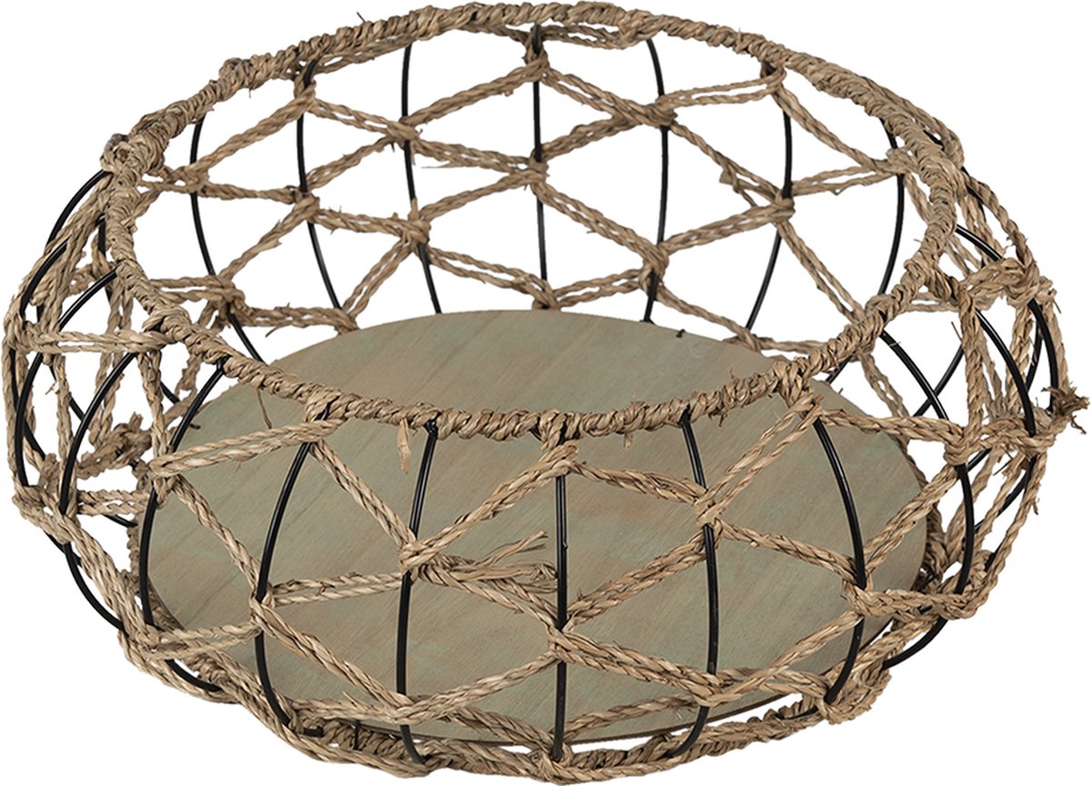 Clayre & Eef e Mand Ø 39*15 Cm 6ro0548 - Bruin