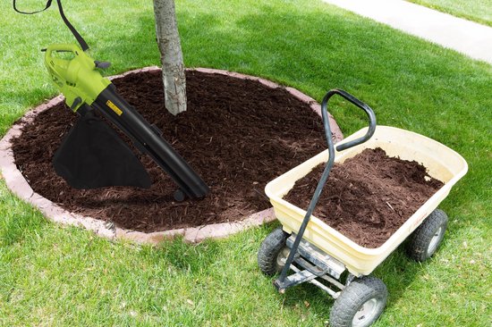 Kinzo Garden Bladblazer - Met Opvangzak - 3000w - 3-in-1 - Zwart