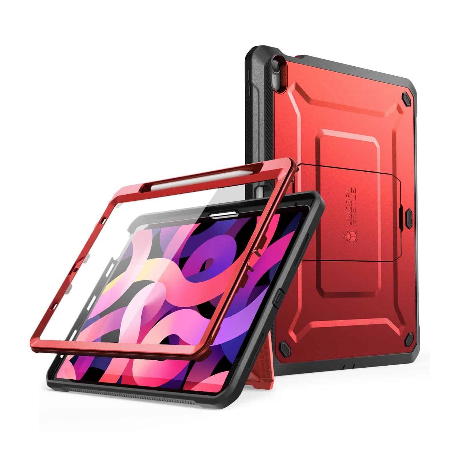 SUPCASE Full Cover Hoes iPad Air 5 - iPad Air 4 - 10.9 inch - - Rood