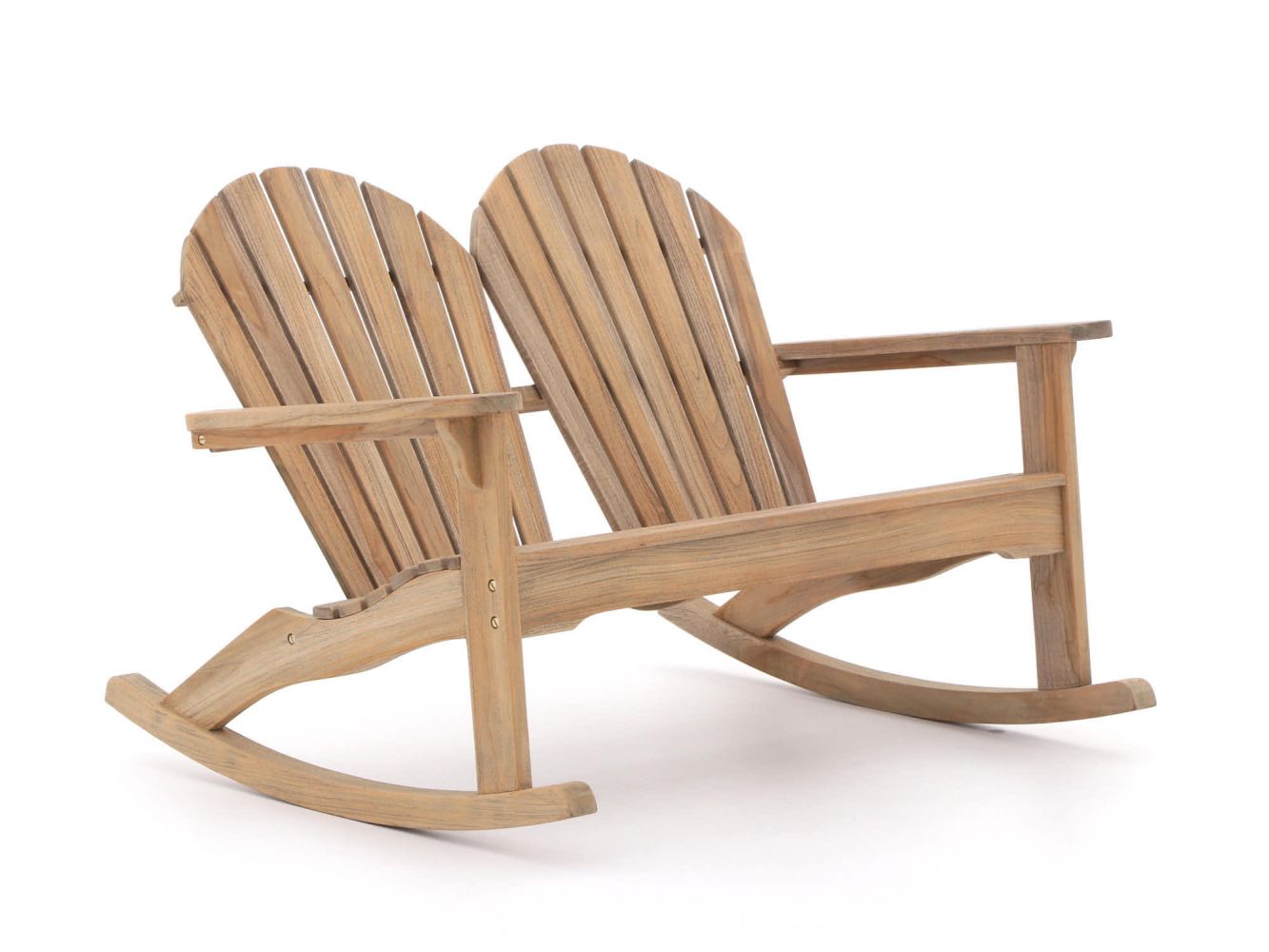 ROUGH-S Adirondack schommelbank 110cm - Laagste prijsgarantie! - Bruin