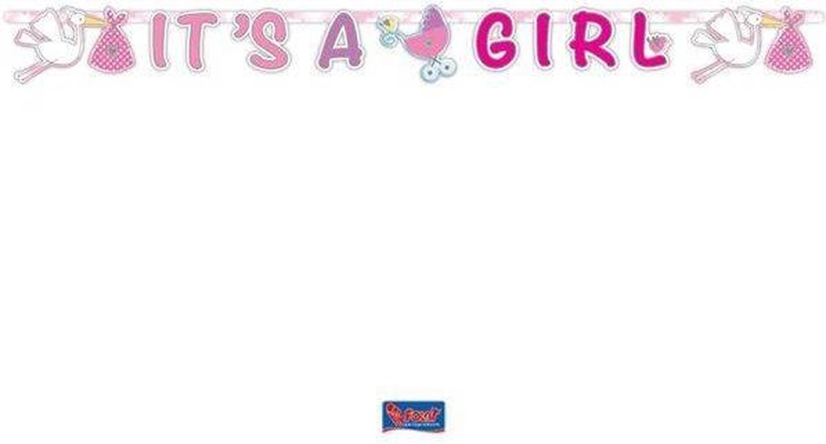 Folat Letterslinger O'that Clouds Girl - Roze