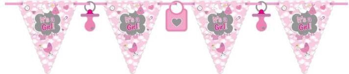 Folat Vlaggenlijn O'that Clouds Girl - Roze