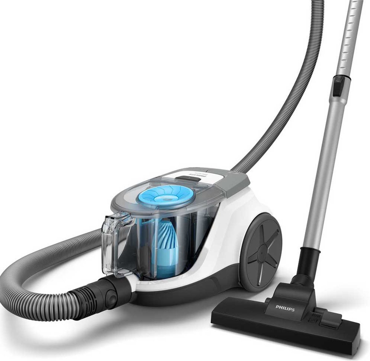 Philips Aspirador sin Bolsa - XB2122/09, Serie 2000, Potencia 850W - Blauw