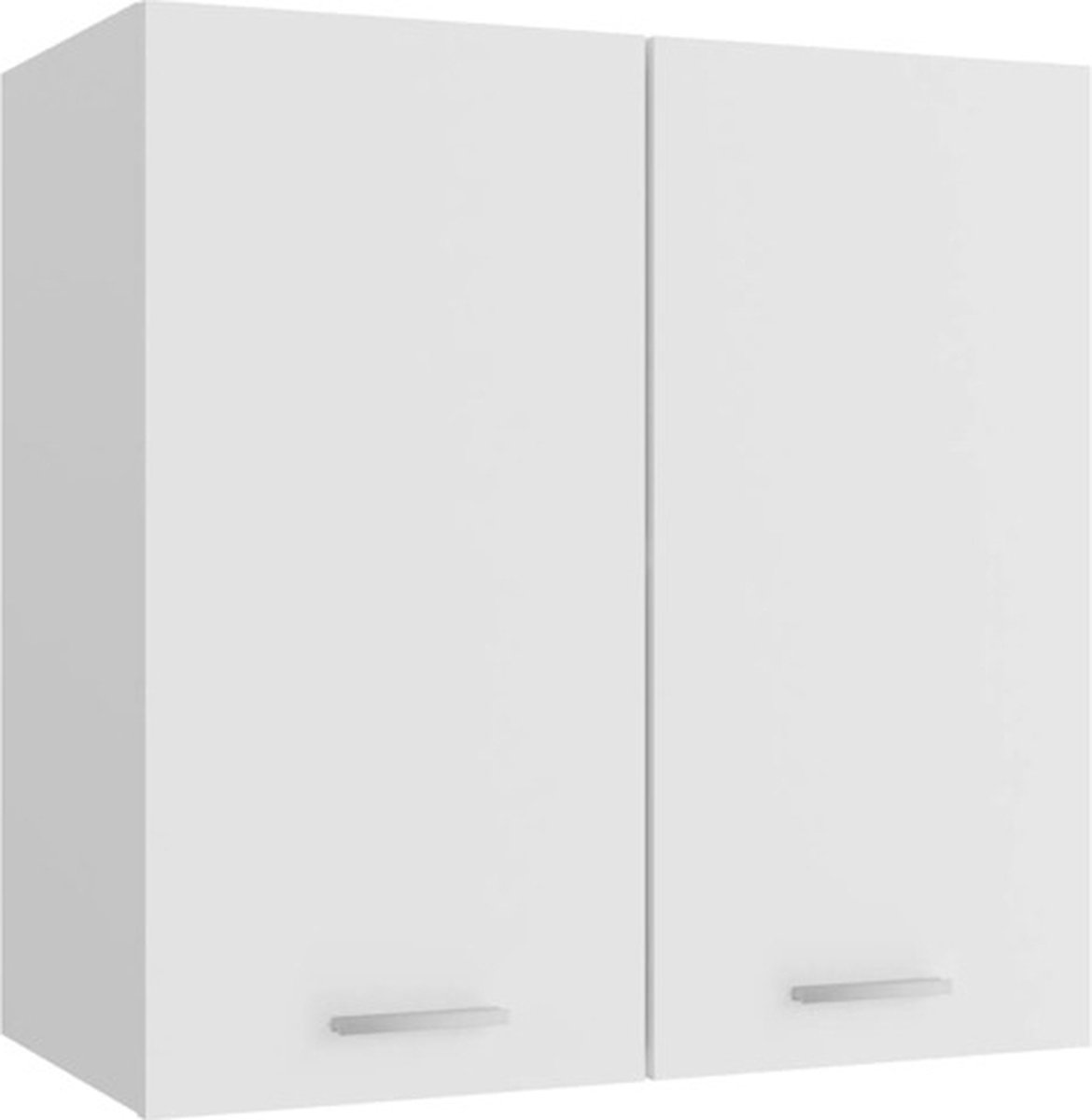 Vidaxl Hangkast 60x31x60 Cm Spaanplaat - Blanco