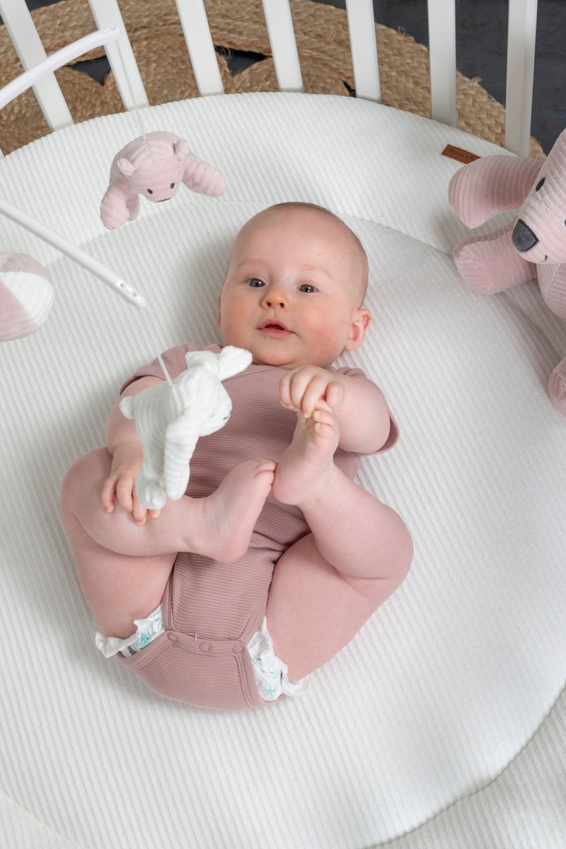 Baby&apos;s Only Boxkleed Rond Sense Kiezel - Grijs