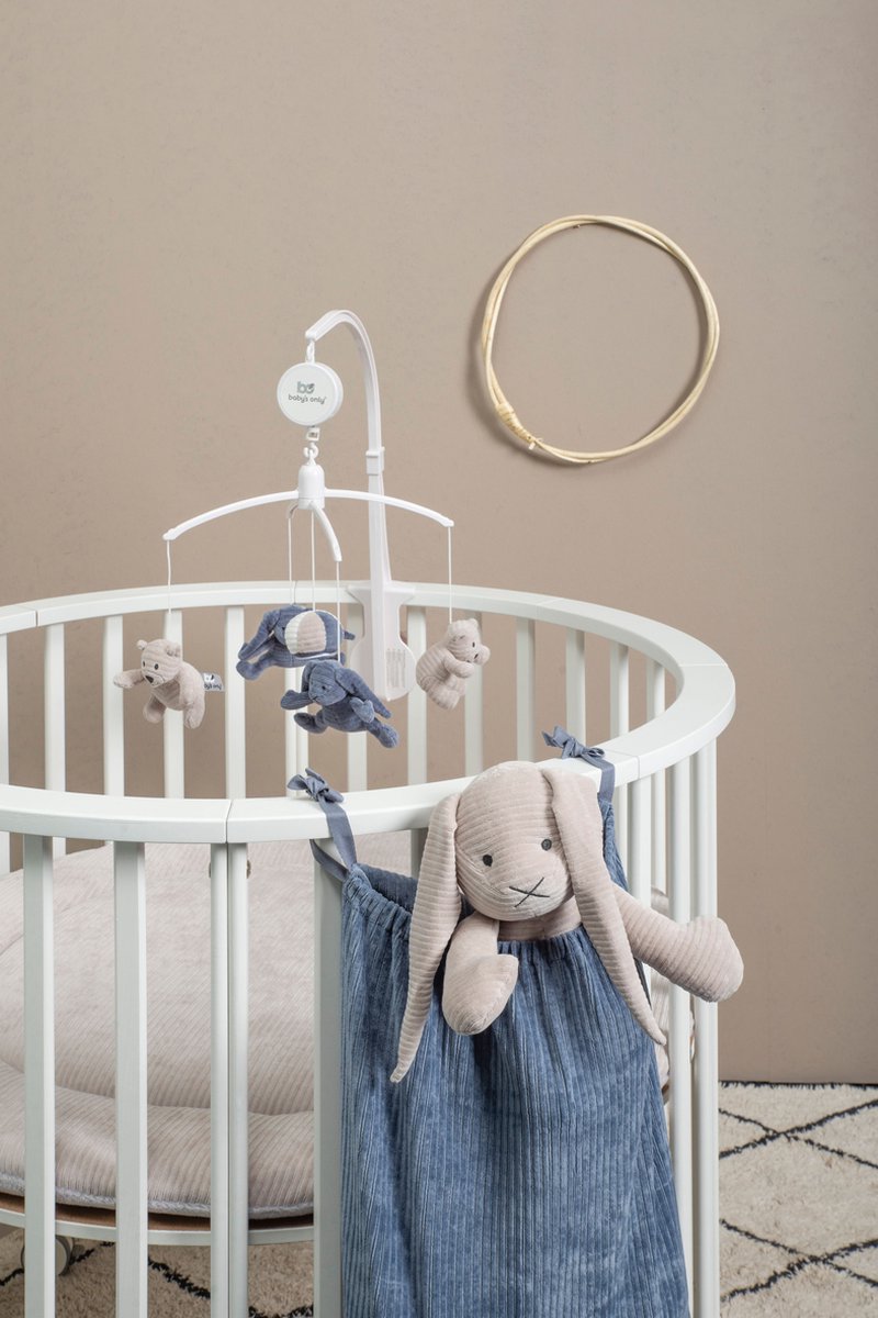 Baby&apos;s Only Boxkleed Rond Sense Kiezel - Grijs