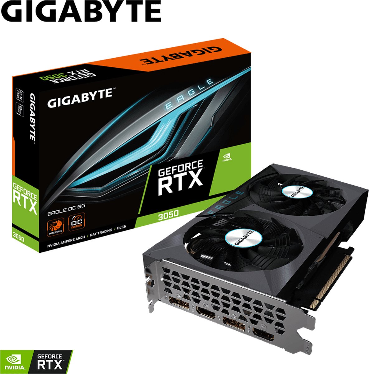 Gigabyte GeForce RTX 3050 EAGLE OC 8G