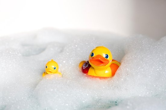 Vtech Waterpret Eend Junior 13,5 X 17, 5 X 16,5 Cm - Geel