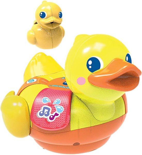 Vtech Waterpret Eend Junior 13,5 X 17, 5 X 16,5 Cm - Geel