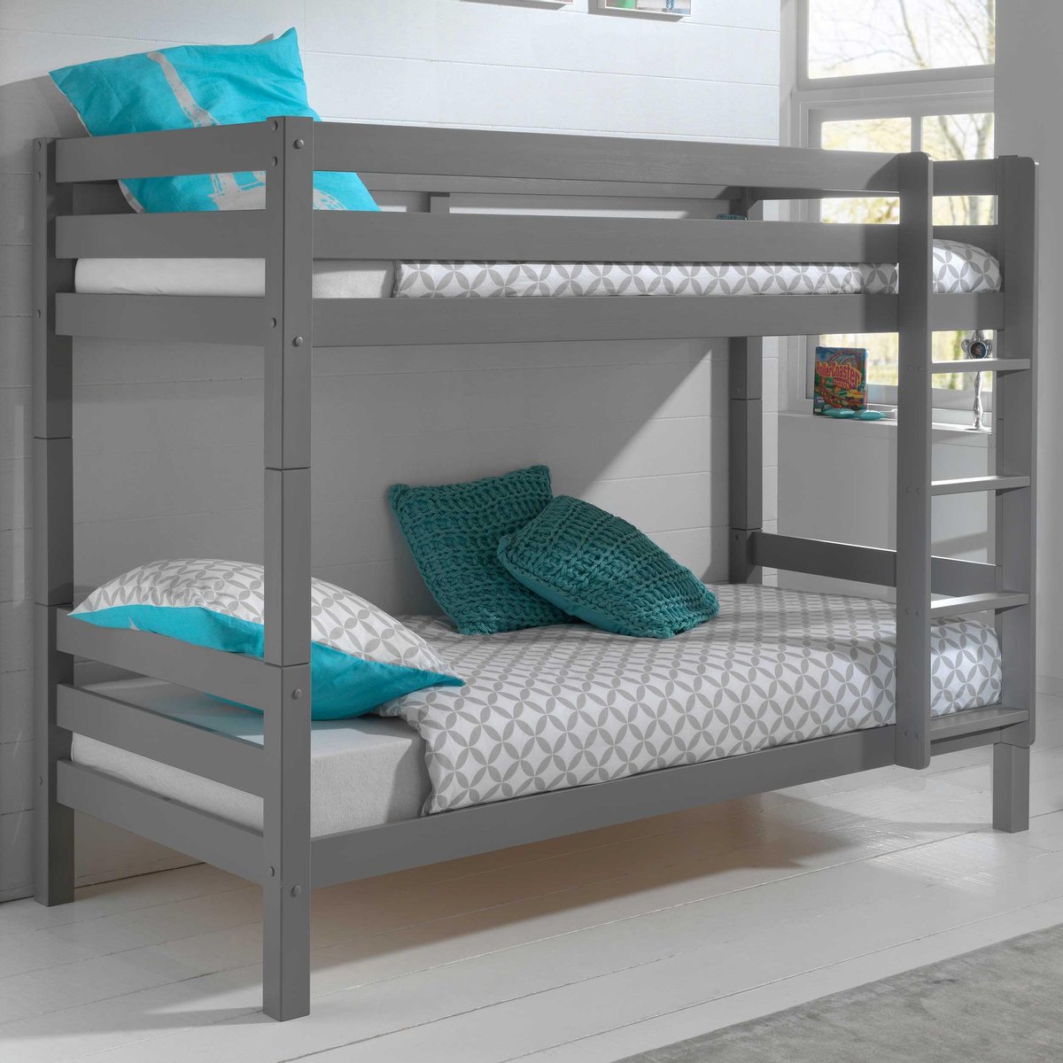 Vipack Pino Stapelbed - H 160 cm - Grijs