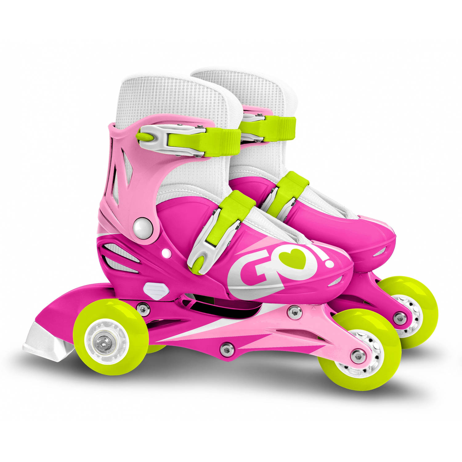 Skids Control Verstelbare Inlineskates Meisjes - Roze