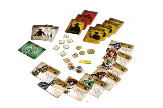 White Goblin Games Bang! Het Dobbelspel: Old Saloon Uitbreiding 1 (Nl) - Bruin