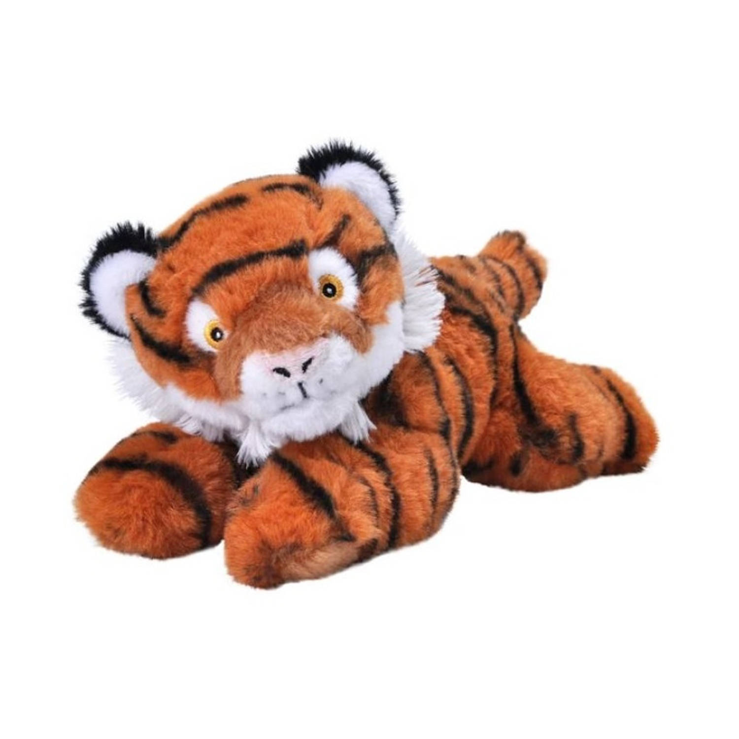 Wild Republic Knuffel Tijger Ecokins Mini Junior 20 Cm Pluche - Oranje